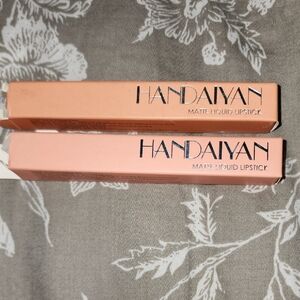 2 Matte Liquid Lipsticks By Handaiyan Colors 06& 03